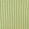 Tissu Double gaze réversible à rayures Vert clair et Amande - OEKO TEX