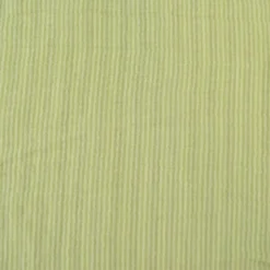 Tissu Double gaze réversible à rayures Vert clair et Amande - OEKO TEX