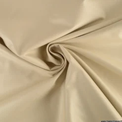 Tissu doublure d'ameublement grande largeur chintz coloris Ficelle