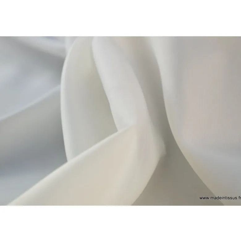 Tissu Doublure ivoire 100% polyester