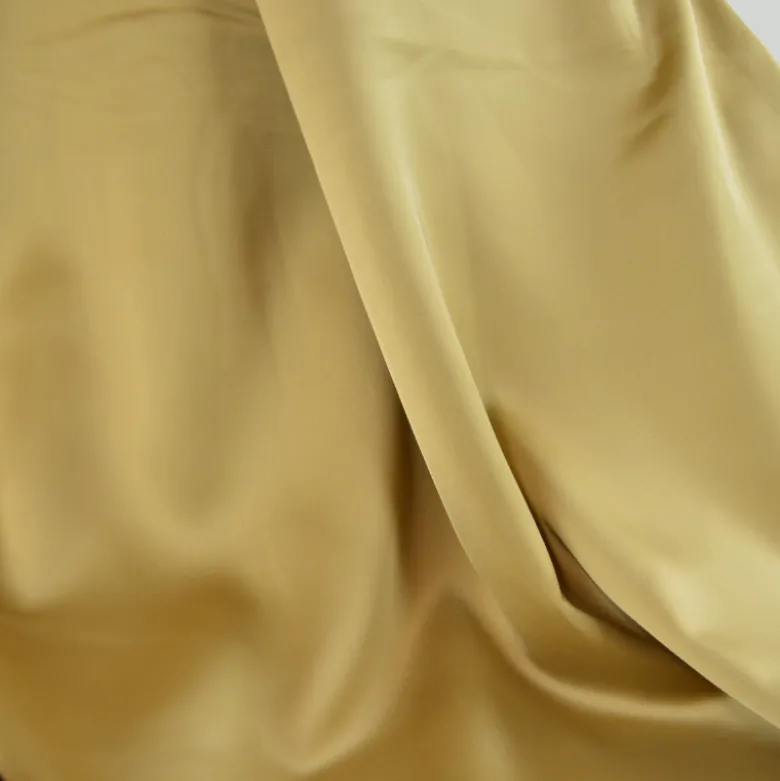 Tissu doublure satin Duchesse - Doré
