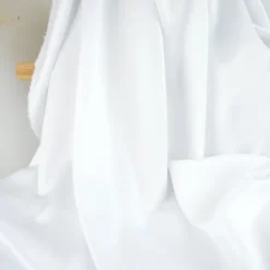 Tissu doublure satin Duchesse - Blanc