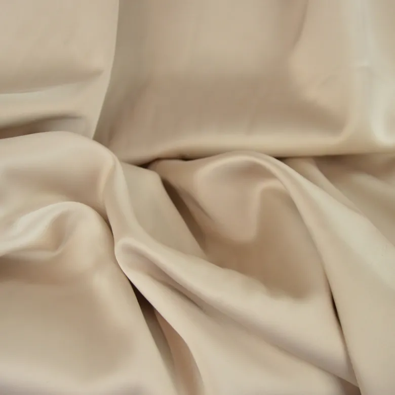 Tissu doublure satin Duchesse - Galet