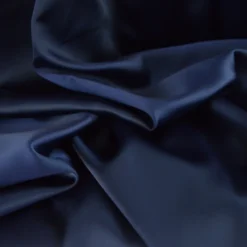 Tissu doublure satin Duchesse - Bleu marine
