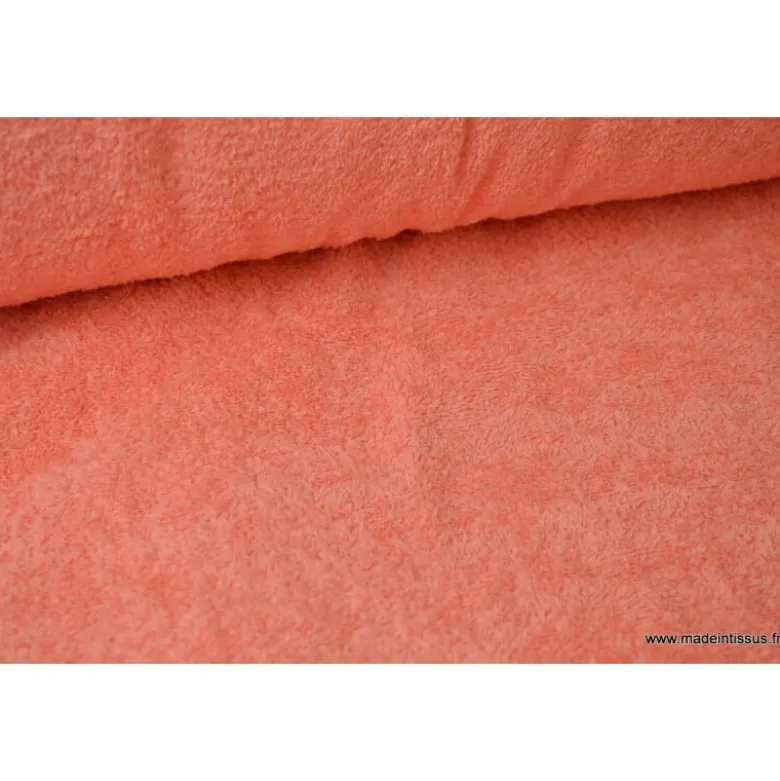 Tissu Eponge Balneo 100% coton corail - OEKO TEX
