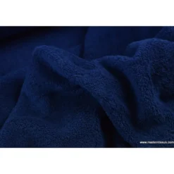 Tissu Eponge Balneo 100%coton marine - OEKO TEX