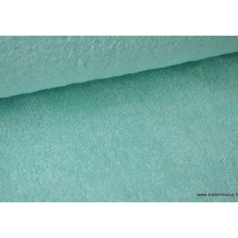 Tissu Eponge Balneo100% coton menthe - OEKO TEX