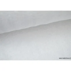 Tissu Eponge de bambou double face blanc - OEKO TEX