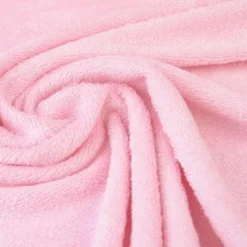 Tissu Eponge de bambou Rose - OEKO TEX