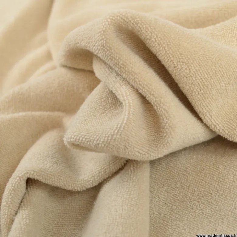 Tissu Eponge habillement Lin 100% coton - OEKO TEX