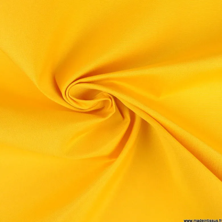 Tissu extérieur dralon teflon jaune