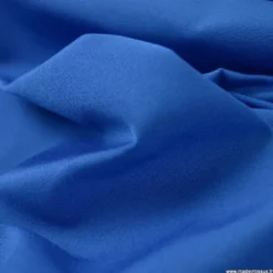 Tissu extérieur polypro bleu royal