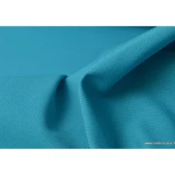 Tissu extérieur polypro fantaisie turquoise