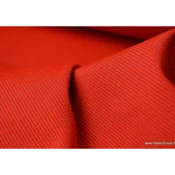 Tissu extérieur polypro fantaisie rouge