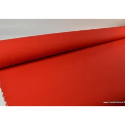 Tissu extérieur polypro fantaisie rouge