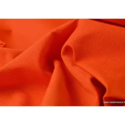 Tissu extérieur polypro fantaisie orange