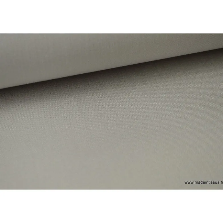 Tissu extérieur polypro gris perle