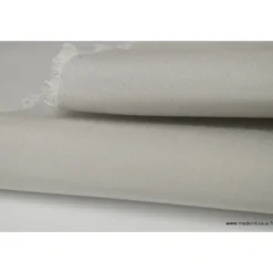 Tissu extérieur polypro gris perle