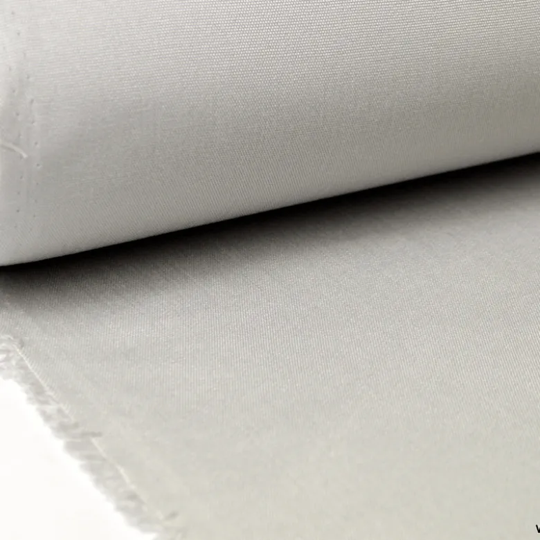 Tissu extérieur polypro gris perle