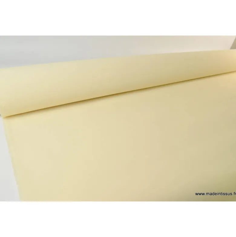 Tissu extérieur polypro ivoire