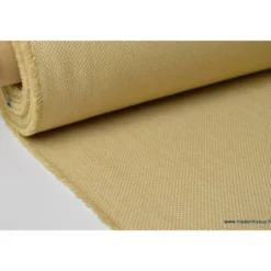 Tissu extérieur polypro natté biscuit
