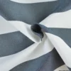 Tissu extérieur rayé Ponant bleu – Déperlant & résistant UV - Grande largeur