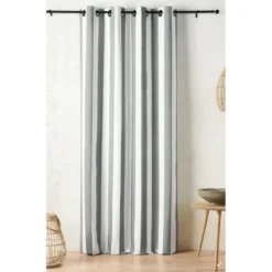 Tissu extérieur rayé Ponant – Déperlant & résistant UV - Grande largeur
