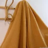 Tissu fausse fourrure Teddy Bouclette Camel - OEKO TEX