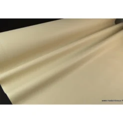 Tissu Faux cuirs ameublement rigide mastic