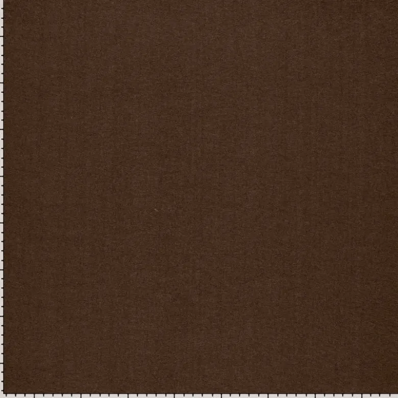 Tissu feutrine petite laize 90 cm - Chocolat
