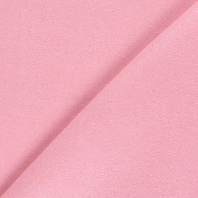 Tissu feutrine petite laize 90 cm - Rose