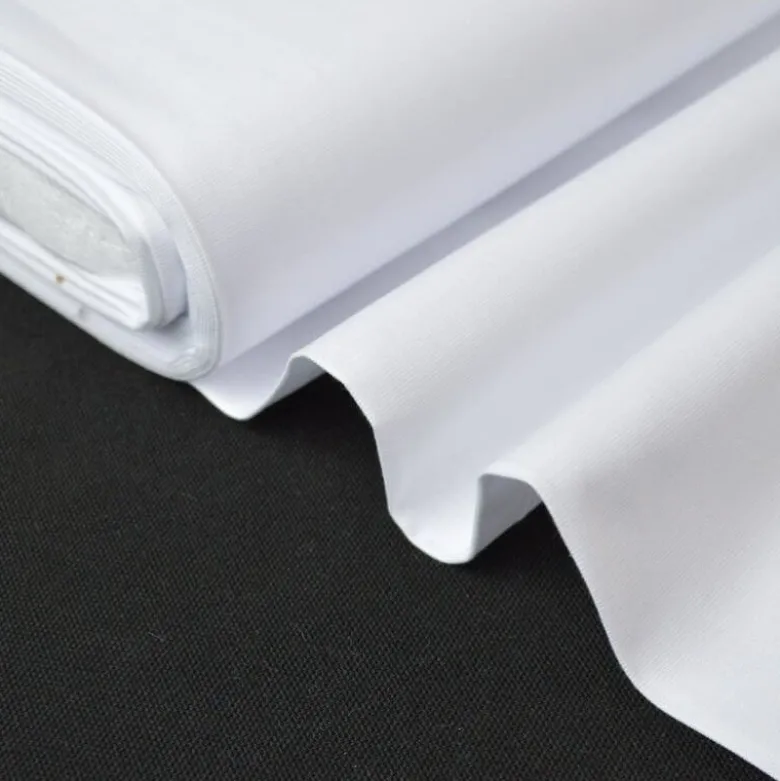 Tissu Fil à Fil coton chemise blanc pour confection