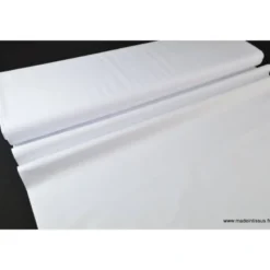 Tissu Fil à Fil coton chemise blanc pour confection