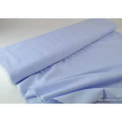 Tissu Fil à Fil coton chemise bleu ciel pour confection