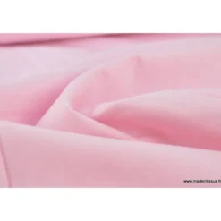 Tissu Fil à Fil coton rose pour confection