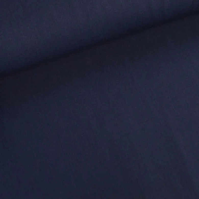 Tissu gabardine bi stretch - Bleu Minuit