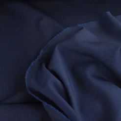 Tissu gabardine bi stretch - Bleu Minuit