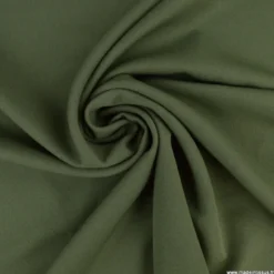 Tissu gabardine bi stretch - Kaki clair