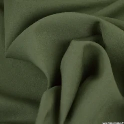 Tissu gabardine bi stretch - Kaki clair