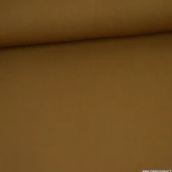 Tissu gabardine bi stretch - Marron clair