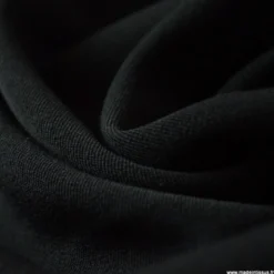 Tissu gabardine bi stretch - Noir
