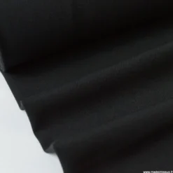 Tissu gabardine bi stretch - Noir