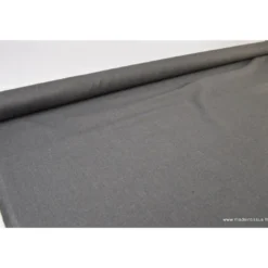 Tissu gabardine costume et confection gris - OEKO TEX