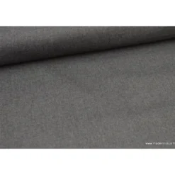 Tissu gabardine costume et confection gris - OEKO TEX