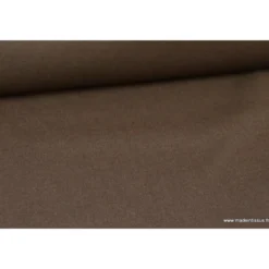 Tissu gabardine costume et confection marron chiné - OEKO TEX
