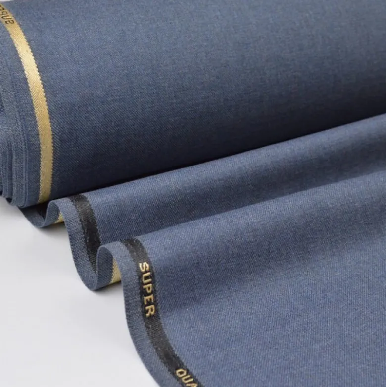 Tissu gabardine costume et confection denim - OEKO TEX