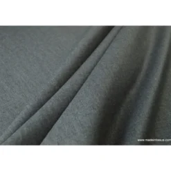 Tissu gabardine costume et confection gris