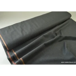 Tissu gabardine costume et confection gris
