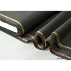Tissu gabardine costume et confection gris