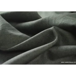 Tissu gabardine costume et confection gris